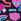 Black Mix Smiggle Unreal Reflect Backpack