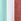 Mint Green Marl/ White/Coral Pink Marl