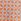 Bright Orange Reiss Como Silk Geometric Print Tie
