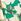 Green Multi Yumi Blossom Wrap Midi Dress With 3/4 Sleeves