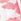 Pink Roman Floral Print Pleat Front Top