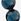 925 Sterling Silver Blue Simply Silver Crystal Climber Studs Earrings