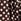 Brown Polka Dot Amy Lynn Alexa Puffball Cotton Midi Dress