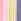 Pink/Yellow/Blue Victoria's Secret 5 Pack Knickers