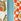 Blue/Orange Brunch Baby Sleepsuit 3 Pack (0mths-2yrs)
