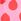 Pink Red Spot Love & Roses Flutter Sleeve Blouse