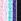 Black/Blue/Purple/Pink Victoria's Secret Knickers 5 Pack