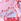 Pink Heart Lipsy Satin Pyjamas (5-16yrs)
