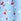 Blue Cherry Tie Detail Skirt (3-16yrs)