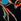 Black/Orange/Blue - Pour Moi Madrid Bikinihose