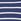 Blue Roman Stripe Print V-neck Stretch T-shirt