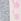 Grey/Floral Print Victoria's Secret Pink 2 Pack Crew Socks