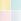 Ecru White / Pink / Yellow / Green Regular Soft Trident Lightweight Vest 4 Pack