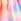 Rainbow Marble Print Bow Strappy Summer Dress (3-16yrs)