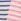 Blue & Pink Stripe Joules Harbour Boat Neck Breton Tops 2 Pack