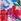 Blue Scarlett & Jo Verity Multi Colour Patchwork Print Maxi Gown