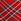 Red Christmas Tartan Victoria's Secret Pink No Show Knickers