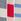 Blue Red Stripe Baby Sleepsuit 3 Pack (0mths-2yrs)