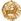 Gold Aries Orelia London Zodiac Necklace