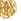 Gold Aquarius Orelia London Zodiac Necklace