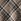 Mink Brown Check Midi Skirt