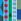 Blue/Green Two Way Zip Baby Sleepsuits 5 Pack (0-2yrs)