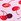 Pink Tulip Cherry Print Victoria's Secret Pink No Show Knickers