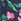 Blue Multi Long Tall Sally Floral Mesh Wrap Maxi Dress