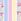 Pink Spring Floral Print - Yours Curve高腰三角褲5條裝