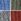 Red/Blue/Green Stripe Regular Twisted Heavyweight Socks 4 Pack