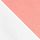 Coral Orange/White
