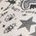 Ecru Cream Tattoos Print