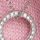 Clear Crystal Silver Tone
