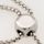 Clear Crystal Silver Tone
