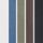 White/Blue/Green/Brown/Black