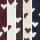 Motif cœurs multiples