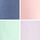 Multi Pastel Plain