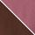 Chocolate Brown and Mauve Purple