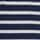 Navy Ecru Stripe