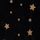 Black/Gold Stars