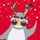 Red Penguin Looking Pud
