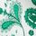 Green Paisley Print