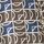 Blue/Brown Geometric Print