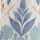 Pink and Teal Blue Vintage Floral Print