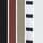 Khaki Green/Burgundy Red/Cream/Black/Stripe