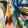 Green/Blue Palm Print