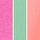 Green/Orange/Pink