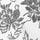 Black/White Floral