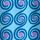 Blue Multi Print Graphic