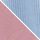 Dusky Pink/ Blue Stripe